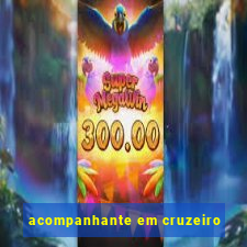 acompanhante em cruzeiro